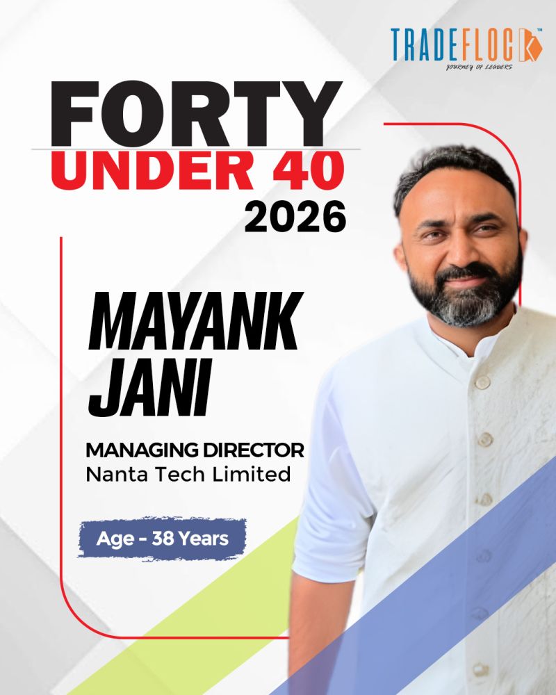 Mayank Jani Featured in TradeFlock 40 Under 40 – 2026
